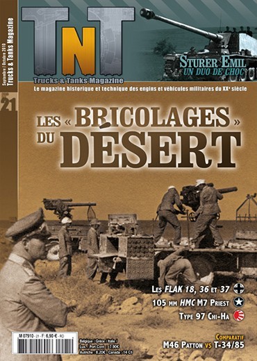 Trucks & Tanks n°21 - Les « bricolages » du désert - Les véhicules britanniques, italiens et allemands