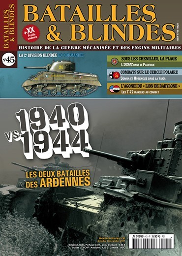 Batailles & Blindés N°45 : 1940 vs 1944 - Les deux batailles des Ardennes