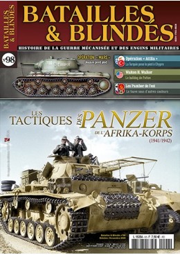 Bataille et blindés n°98 : Les tactiques des Panzer de l'Afrika-korps 1941-1942