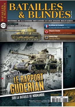 Batailles & Blindés n°73 : Le rapport Guderian