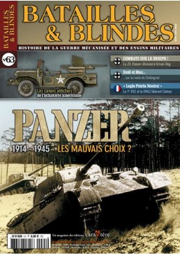 Batailles & Blindés n°63 : Panzer