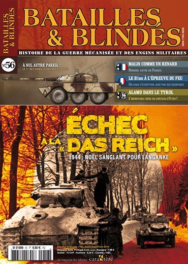 Batailles & Blindés N°56 : « Bloody Christmas Eve ! » - Quand trois Sherman domptent les Panther de la « Das Reich »