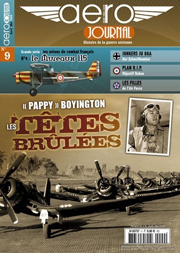 Aérojournal n°9 - « Pappy » Boyington - & les Têtes Brûlées
