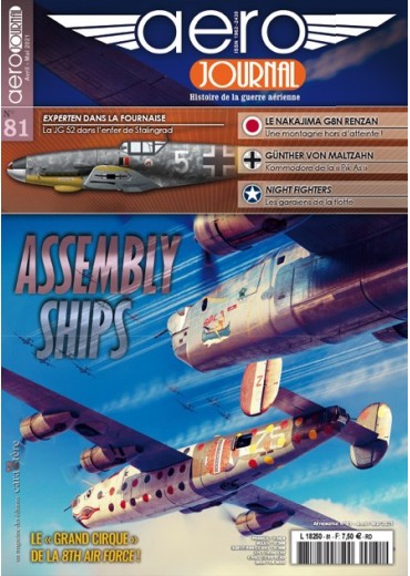 Couverture Aérojournal n°81 - Assembly Ships, le grand cirque de la 8th Air Force